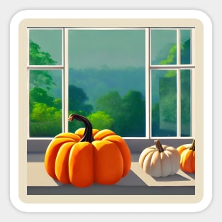 Different Types of Pumpkins Patches in the Family Sticker